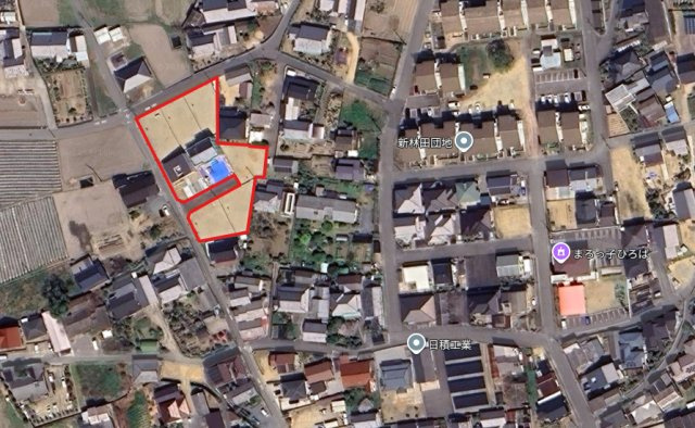 坂出市林田町　分譲地7号の地図