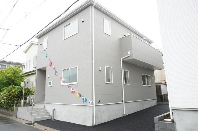 草加市谷塚町 新築分譲住宅 全2棟 1号棟の外観