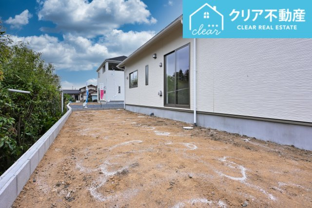 【庭】 | 前橋市粕川町新屋第1　クレイドルガーデン | 広々としたお庭でバーベキューやガーデニングも楽しめます♪