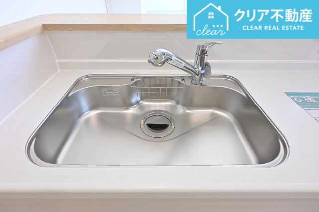 【設備】 | 前橋市粕川町新屋第1　クレイドルガーデン | 傷や錆に強いステンレスシンク