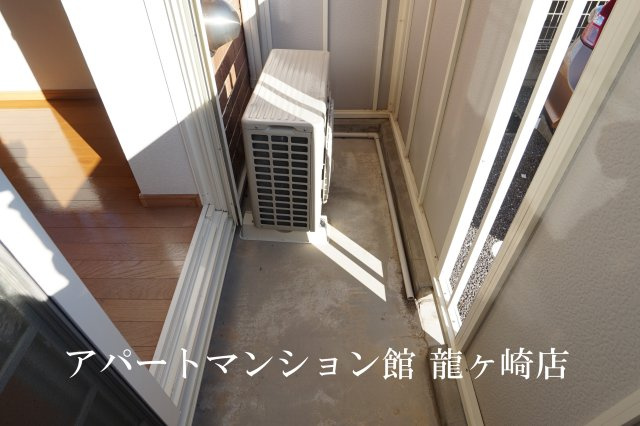 グリシーヌ・パレⅡＡ棟のバルコニー