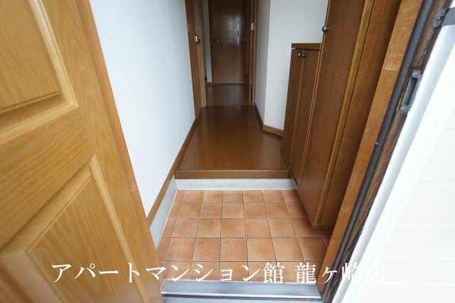 シャルマンメゾンＡの玄関