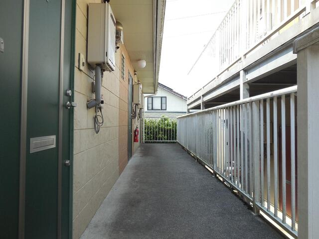 大王ハイツⅡの玄関