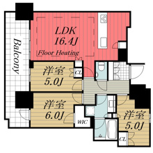 【間取り】 | 幕張ベイパークライズゲートタワー