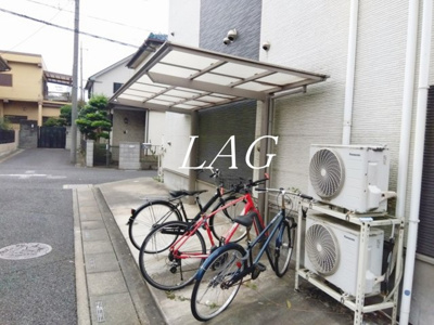 【その他共用部分】 | メゾン・ドゥ・楓 | 駐輪場です。
