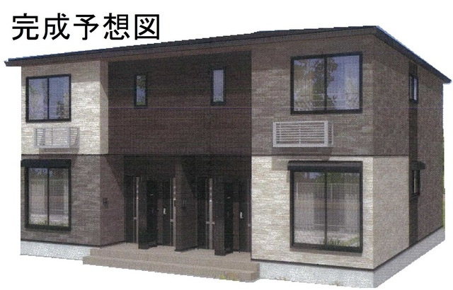 さくらヒルズ中央北の外観パース