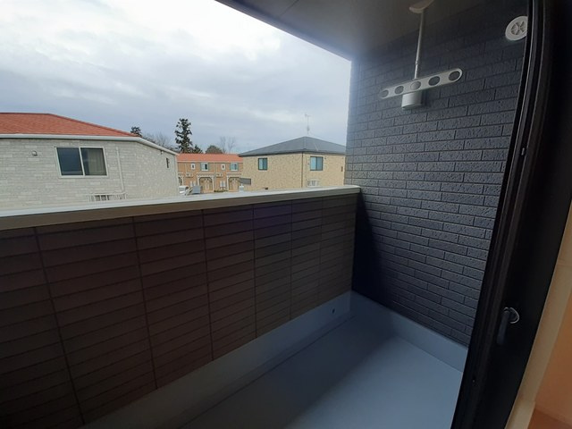 フォンターナⅠのバルコニー