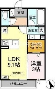 ワイズヴィラ岐南WESTの間取り