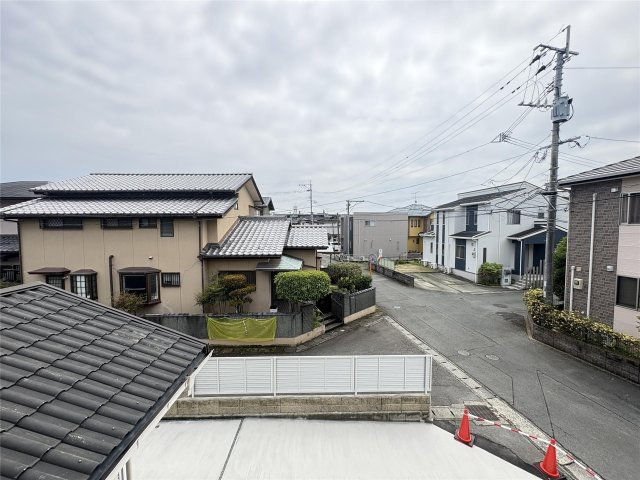 熊本市中央区帯山７丁目の一戸建ての展望