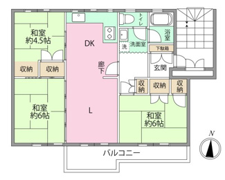 【間取り】 | 洋光台南第1団地