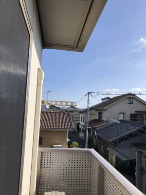 【バルコニー】 | クレール藤 B棟 | 南西向き