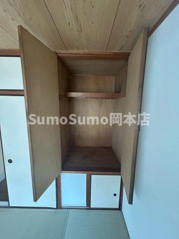 深江南町2丁目テラスハウス4号の収納|収納スペース豊富です