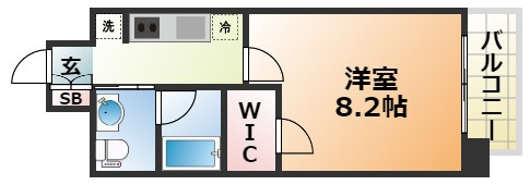 エステムコートみなと元町THE FIRST の間取り