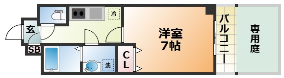アルティス神戸の間取り