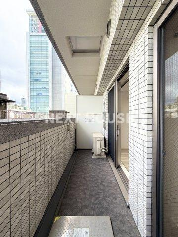 スプランディッド安土町のバルコニー