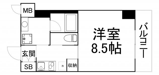 【間取り】 | 城北テラス | ※間取り　反転