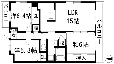 【間取り】