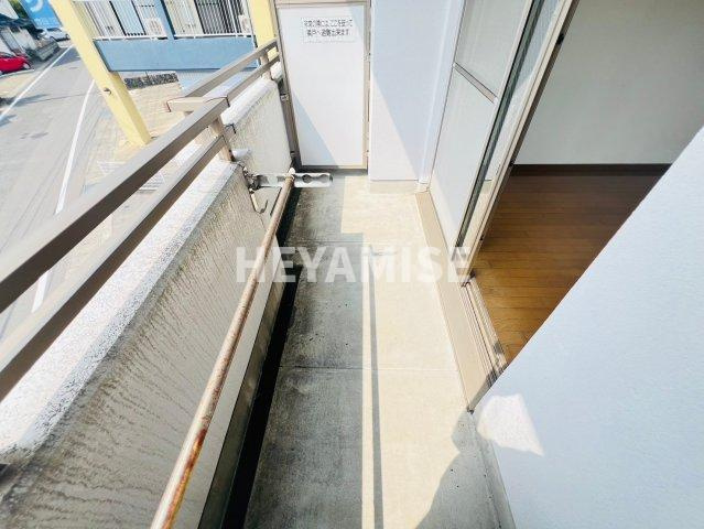プラネットⅡのバルコニー|※同物件別号室の写真です※現況を優先します
