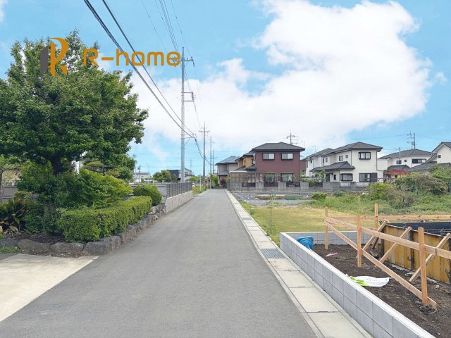 那珂市中台第2　新築戸建て　1号棟の前面道路含む現地写真|周辺環境も併せて案内致します♪
ぜひ現地へお越しください♪