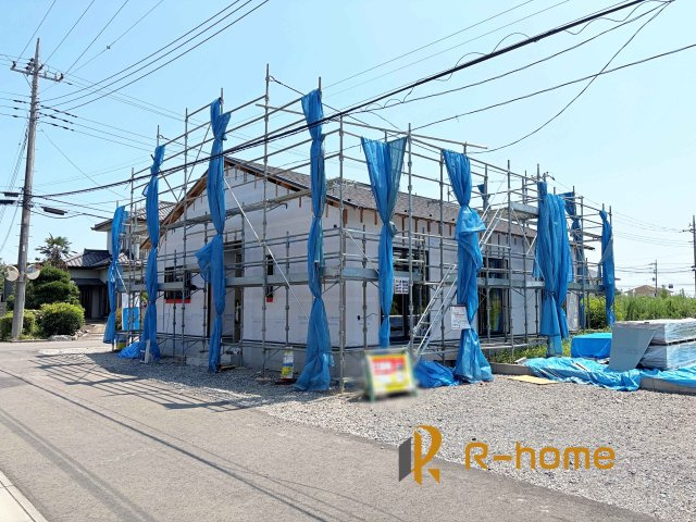 那珂市中台第2　新築戸建て　1号棟の外観|ご予約を頂ければ、『平日』はもちろん『早朝』や『夜間』もご見学可能です♪お気軽にお申し付けください♪