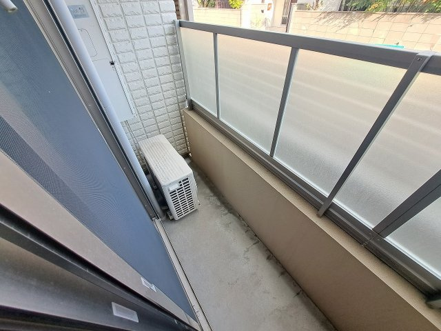 クレール上鳴尾のバルコニー