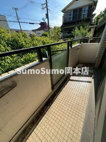 グランフォルム御影山手のバルコニー|バルコニー付きです