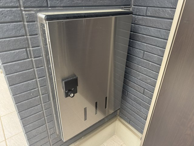 草深 アパートⅡ期新築工事 南側のその他共用部分|宅配ボックス（イメージ）