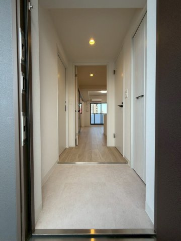 Louis Residence弁天町の玄関