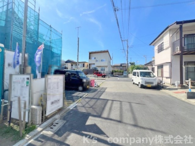 茅ヶ崎市富士見町　新築戸建の前面道路含む現地写真|2026.5.11撮影◇