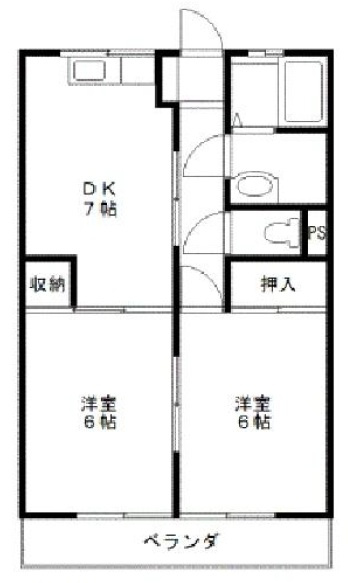 イーハトーブ川越の間取り