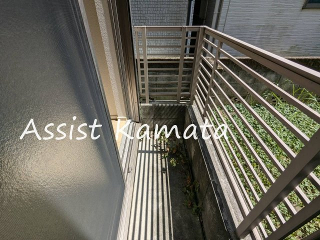 プラティーク市野倉のバルコニー