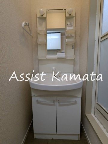 プラティーク市野倉の洗面所