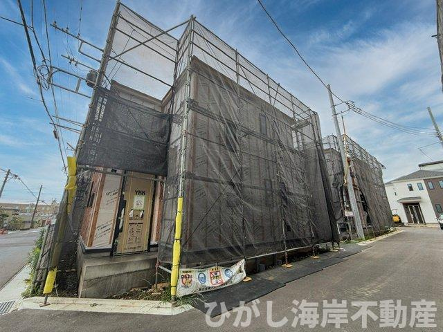 平塚市西真土1丁目 　新築戸建　全16棟の外観|6月15日撮影　建築中　現地外観