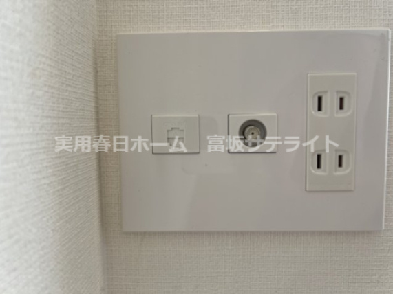 全室にテレビ線ついています