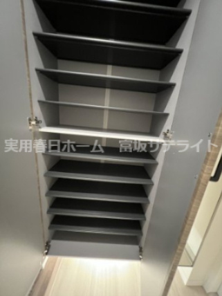 靴の収納も豊富です