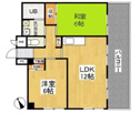 【間取り】 | 広々とした2LDK ！