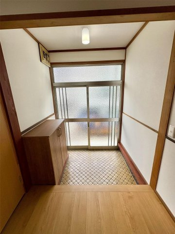 南ヶ丘ハイツの玄関