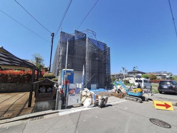 三佐第9-1号棟の前面道路含む現地写真|前面道路含む現地(2026年4月撮影)
