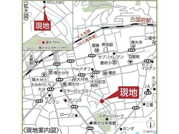 羽屋第3-1号棟のその他|現地案内図です。