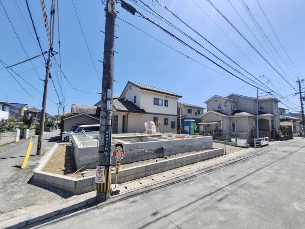 羽屋第3-1号棟の前面道路含む現地写真|前面道路含む現地（2026年4月撮影）