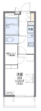 レオパレスＫＩＶＡの間取り|仲介手数料無料♪