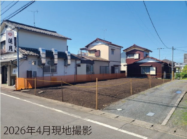 福生市福生　敷地５７坪整形地