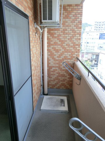 ライオンズマンション神戸元町第3のバルコニー