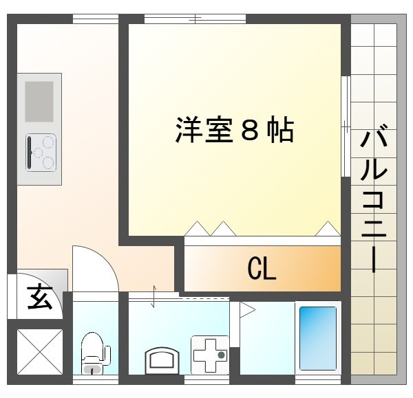 ヴィクトリアハイツ港町の間取り