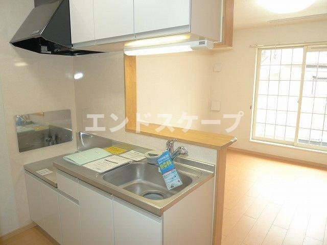 アルモニーメゾンＢのキッチン|高崎、前橋のお部屋探しはエンドスケープまで！お客様の理想お聞かせ下さい♪