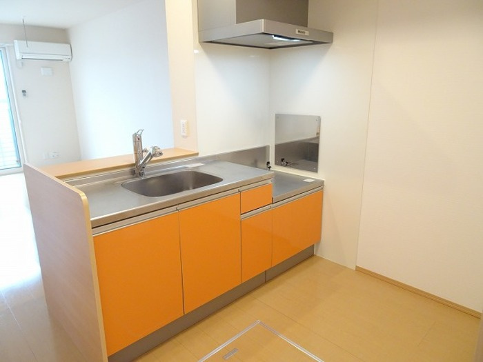 シャンテクレール　Ⅱのキッチン|きれいなキッチンです