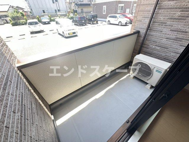 ラウレアⅢのバルコニー|高崎、前橋のお部屋探しはエンドスケープまで！お客様の理想お聞かせ下さい♪
