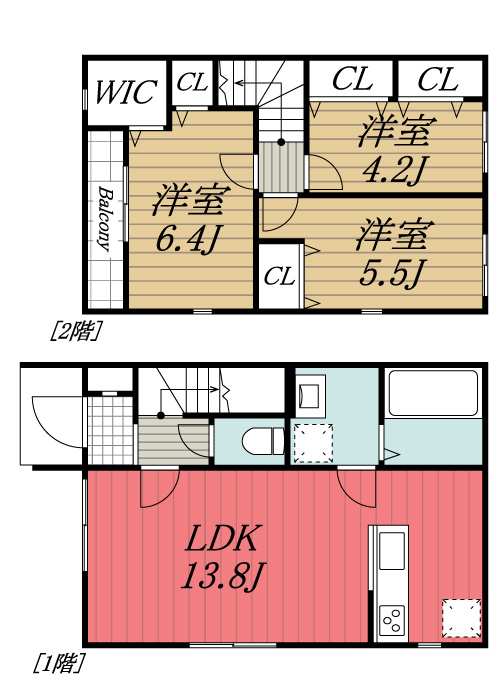 【間取り】 | さくらハウス　C