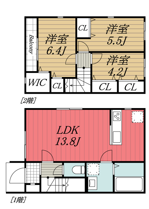 【間取り】 | さくらハウス　D