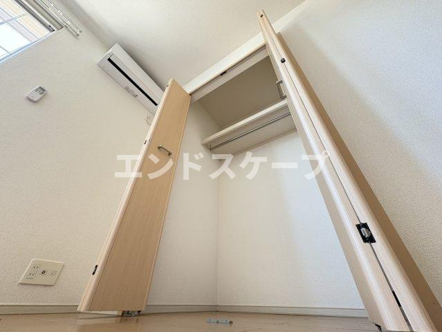 コッティ　オリーブ　Ｂの収納|高崎、前橋のお部屋探しはエンドスケープまで！お客様の理想お聞かせ下さい♪